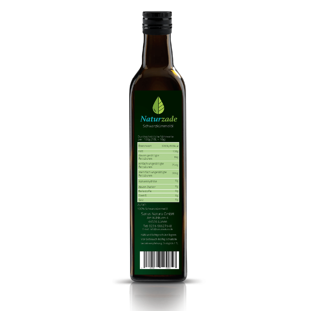 schwarzkuemmeoel 500ml ungefiltert